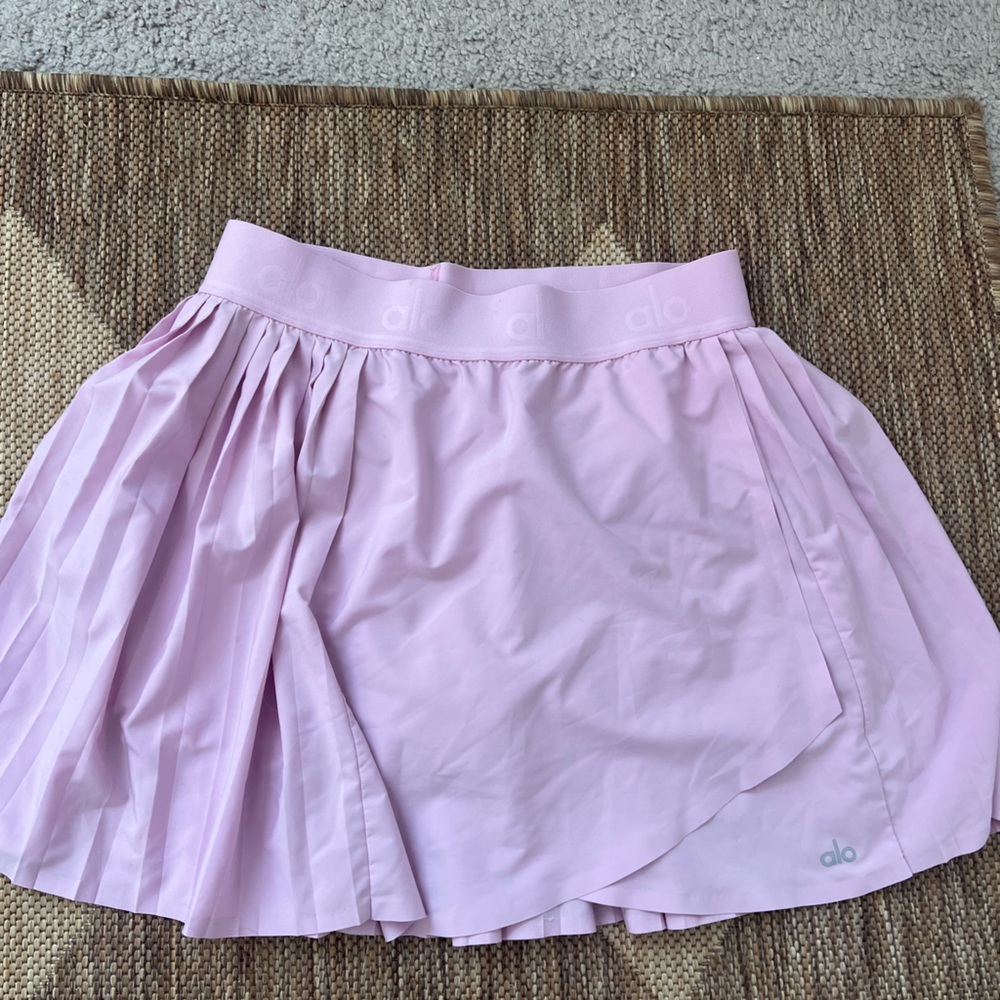 ALO Yoga Pink Mini Skirt